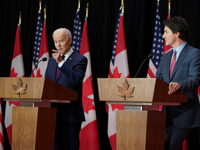 Joe Biden et Justin Trudeau