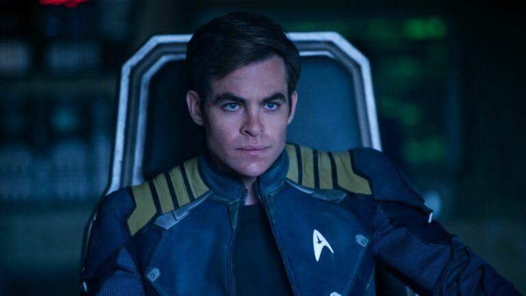 Chris Pine as James T. Kirk in Star Trek Beyond