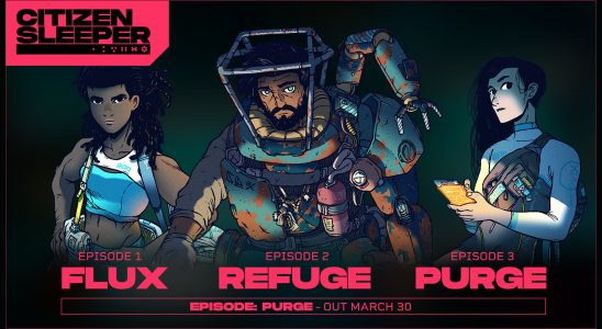 Citizen Sleeper arrive sur PS5 et PS4 le 31 mars, la mise à jour "Episode: PURGE" est lancée le 30 mars