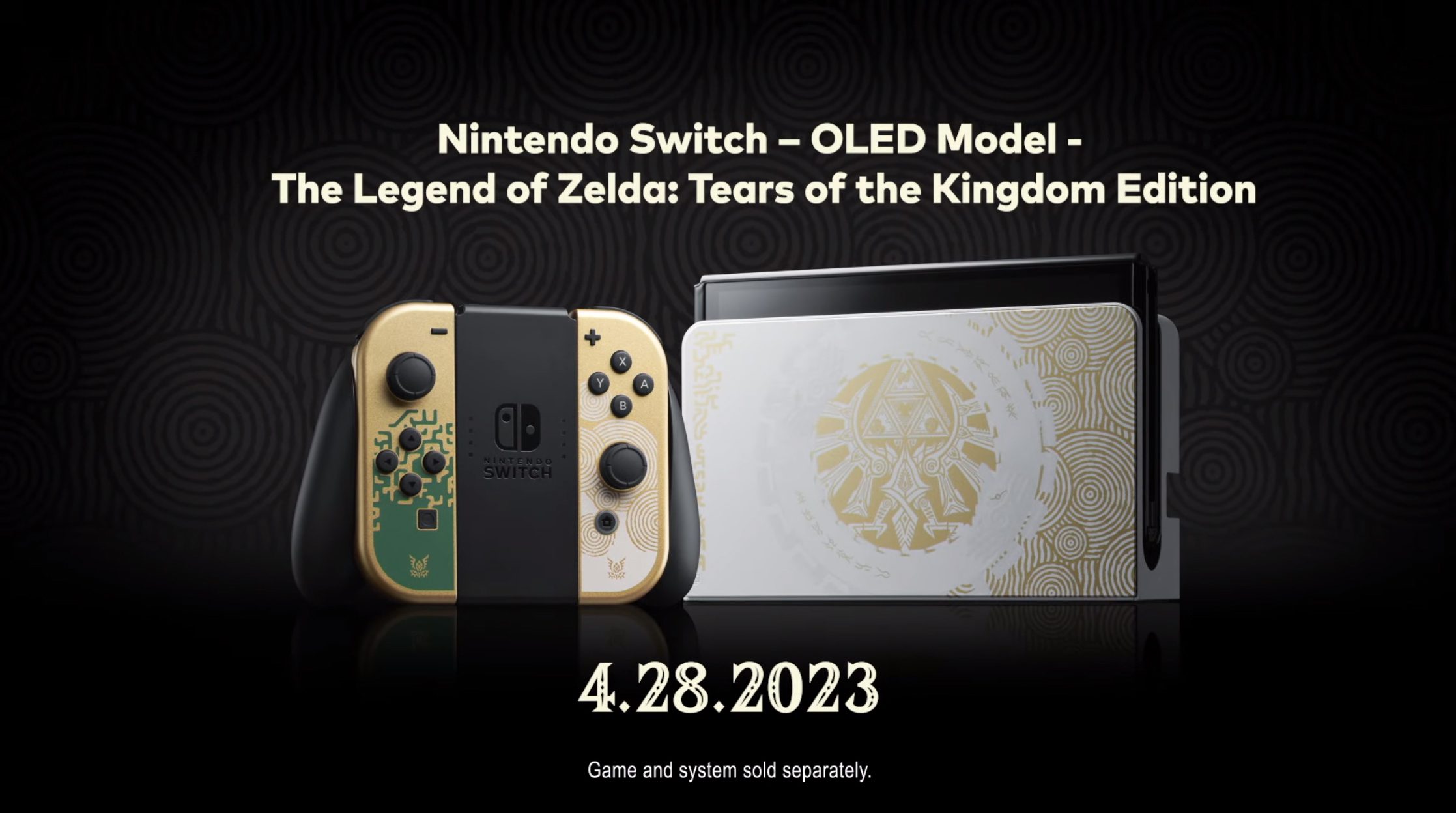 preorder The legend of zelda tears of the kingdom totk nintendo switch oled model release date april 28, 2023