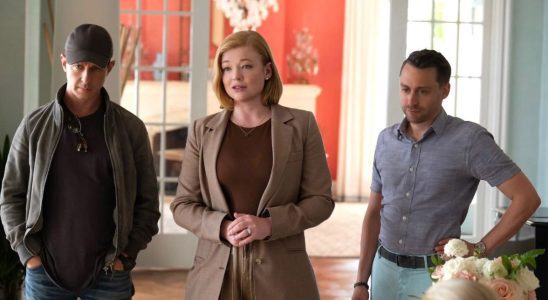 Jeremy Strong, Sarah Snook, and Kieran Culkin in Succession season 4