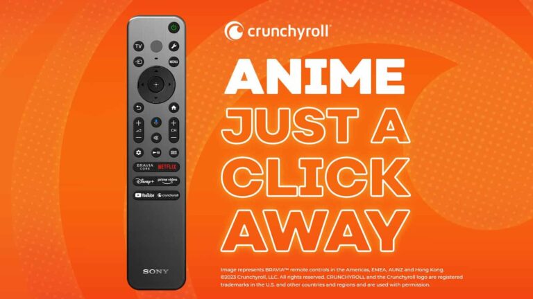 Crunchyroll s’intègre à la gamme de téléviseurs Sony BRAVIA 2023