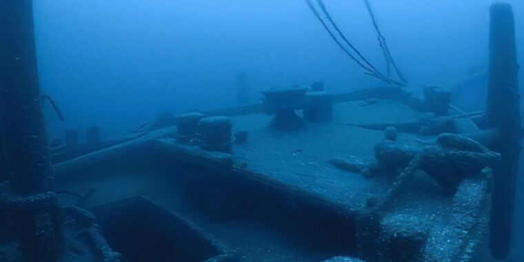 Des scientifiques ont découvert sur le lac Huron l’épave d’un navire du XIXe siècle qui a coulé en 1894