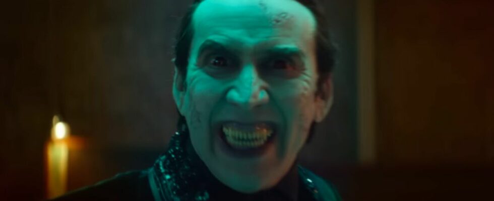 Nicolas Cage as Dracula in Renfield