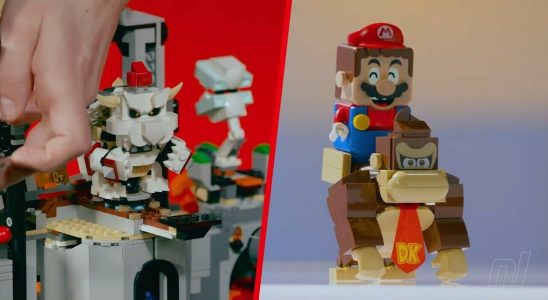 Donkey Kong et le château de Bowser rejoindront l'univers LEGO Mario cet été