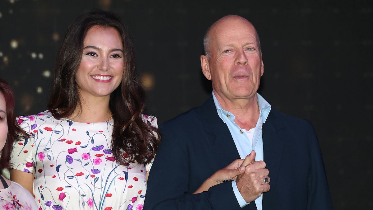 Bruce Willis and Emma Heming in chila in 2019