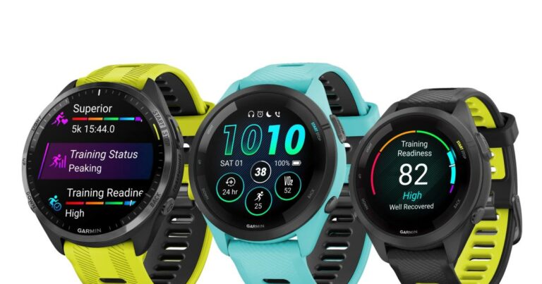 Garmin dévoile ses premières montres de course dédiées avec écrans AMOLED