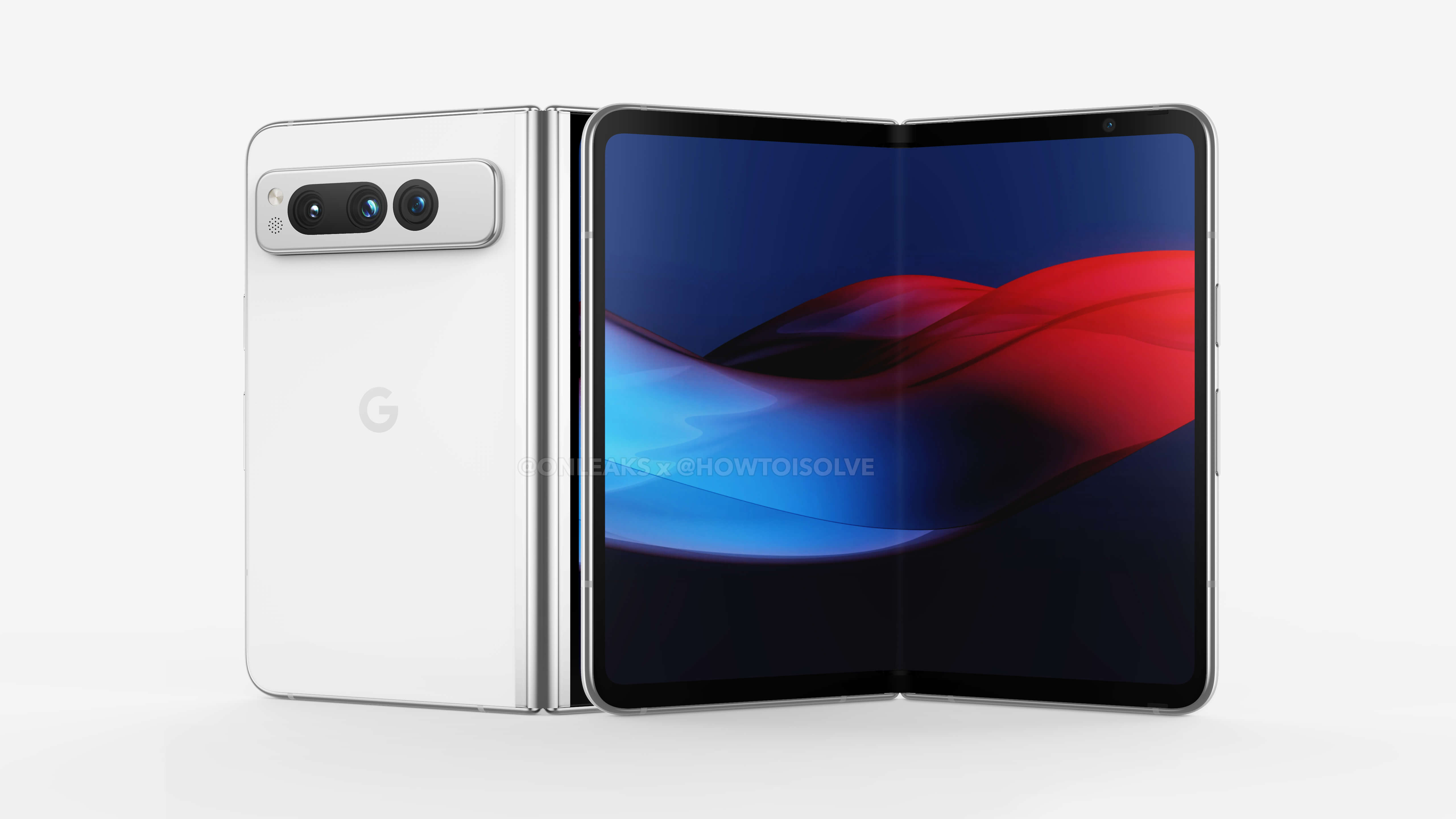 Un rendu du Google Pixel Fold, basé sur des rumeurs actuellement connues