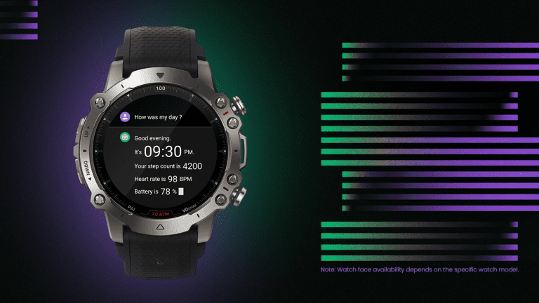 Il s’agit de la première montre intelligente à intégrer ChatGPT