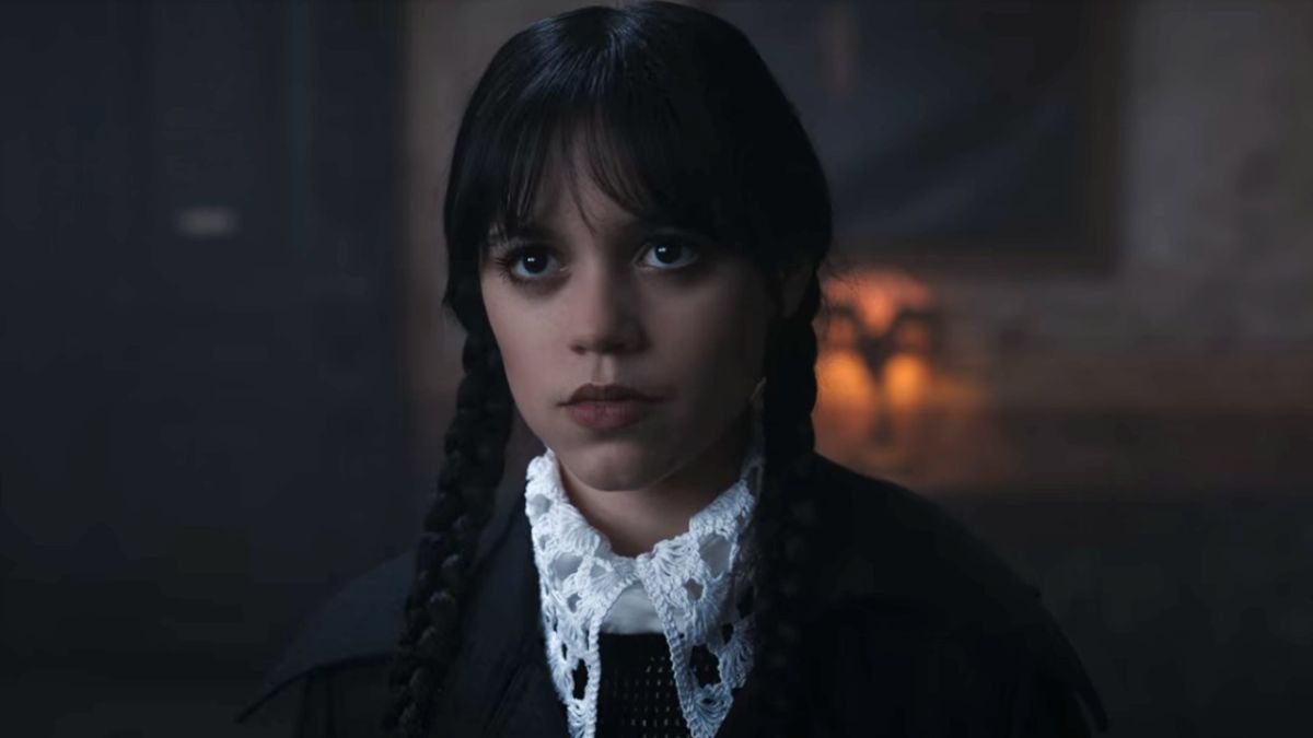 Jenna Ortega as Wednesday Addams in Wednesday