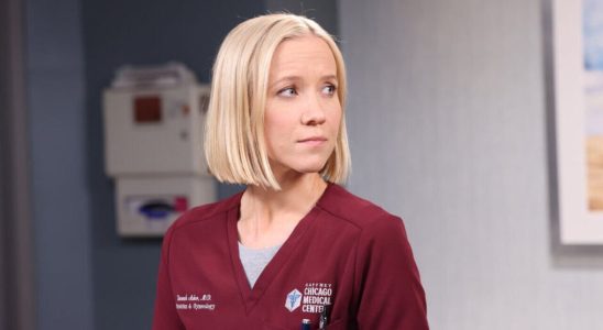 Jessy Schram as Hannah Asher in Chicago Med Season 8