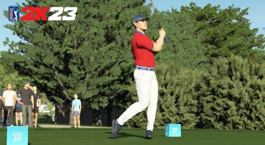 John Cena se déplace sur le green lors du PGA Tour 2K23 la semaine prochaine