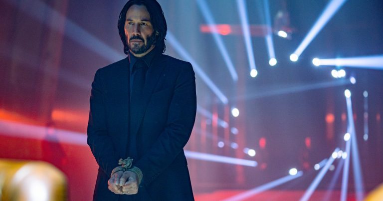 John Wick : Chapitre 4 canaux Hotline Miami et... Frogger ?
