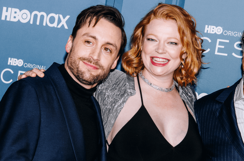 Kieran Culkin and Sarah Snook