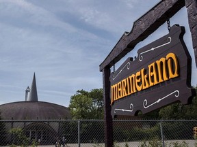 Marineland est présenté à Niagara Falls, en Ontario, le 14 août 2017.