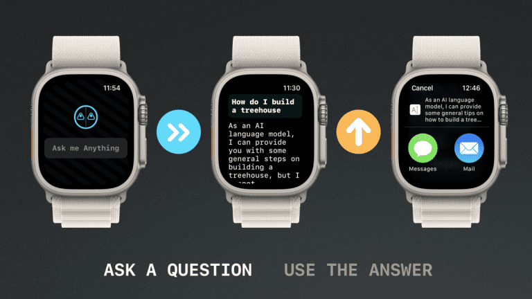 L’Apple Watch vient de recevoir ChatGPT avec cette application – comment l’essayer maintenant