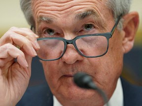 Le président de la Réserve fédérale, Jerome Powell, sur la colline du Capitole à Washington.