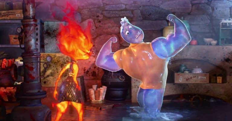 La bande-annonce d'Elemental révèle une comédie romantique Pixar à part entière
