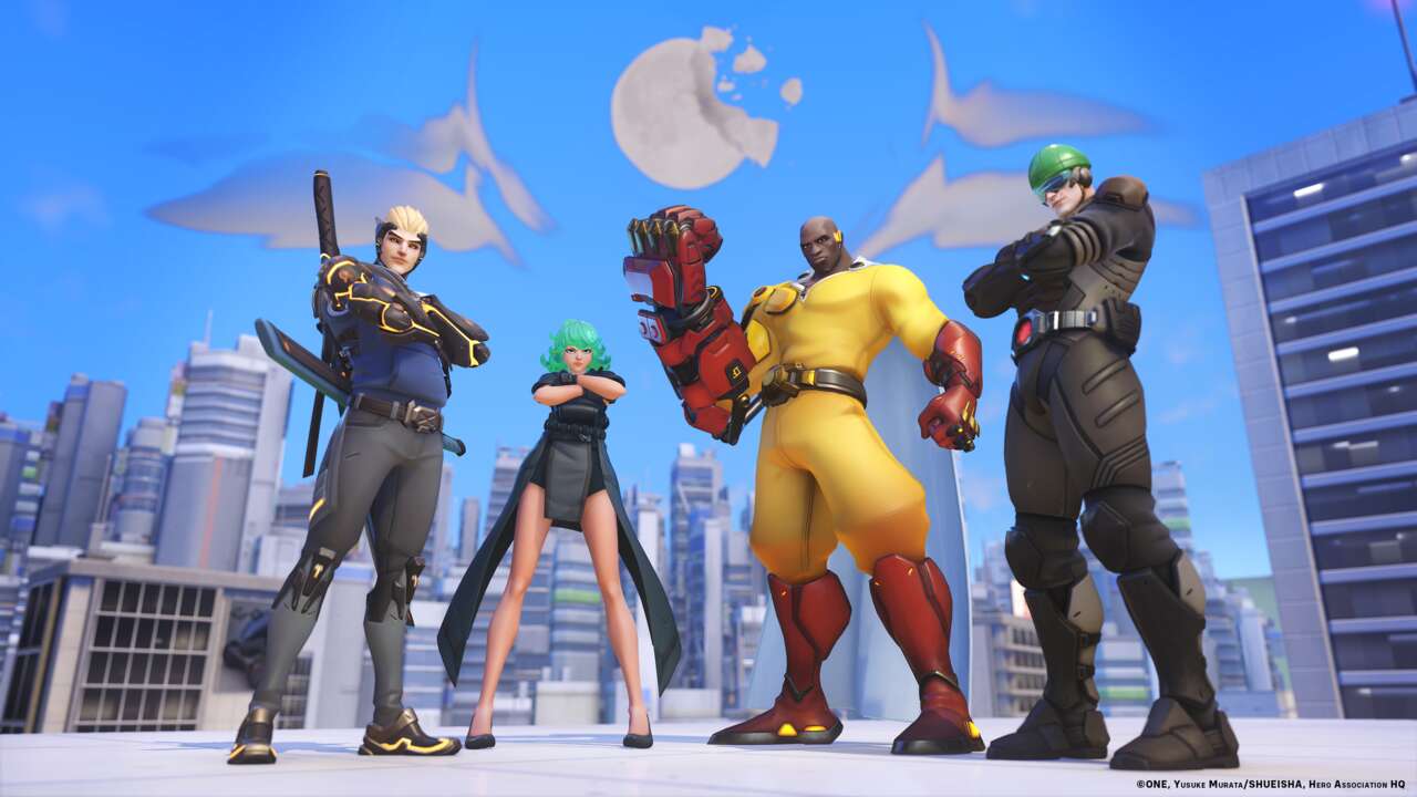 La bande-annonce d'Overwatch 2 One Punch Man donne un meilleur aperçu des nouveaux skins
