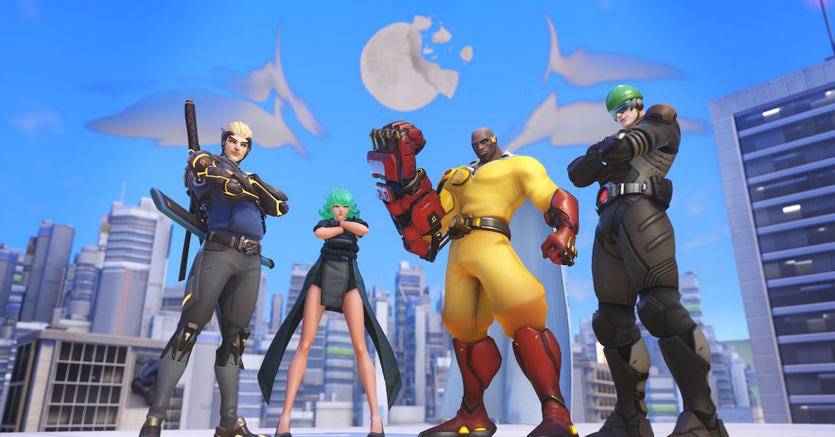 La collaboration One-Punch Man d'Overwatch 2 est mise en ligne, voici ce qui est inclus
