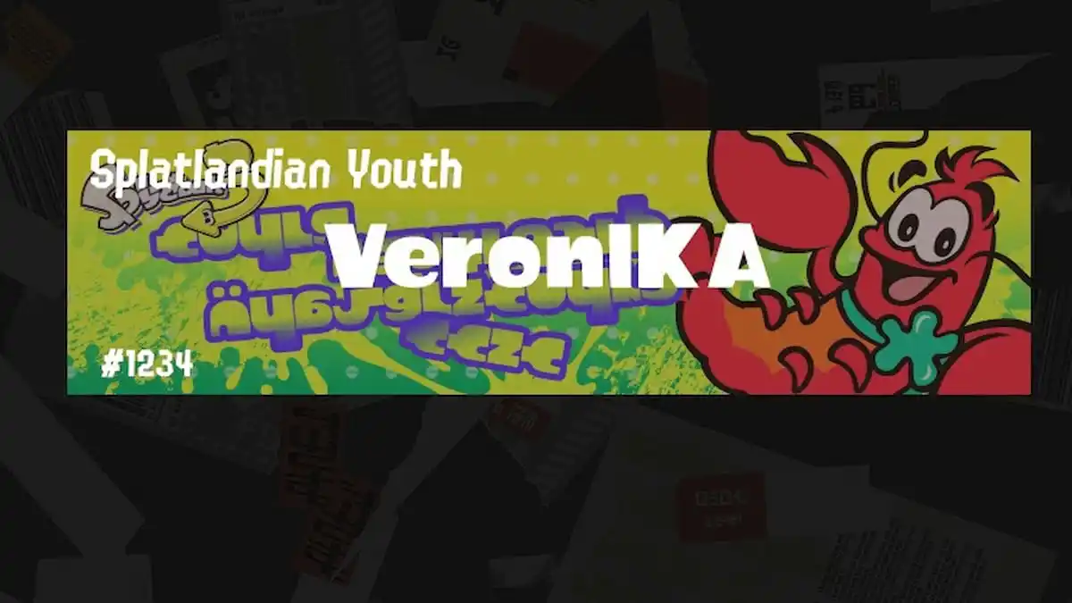 La dernière récompense de Splatoon 3 est une bannière de lobstah sur le thème de Boston
