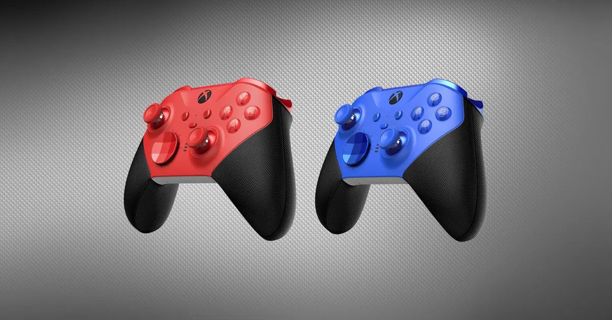 La manette Elite de Xbox désormais disponible en rouge et bleu
