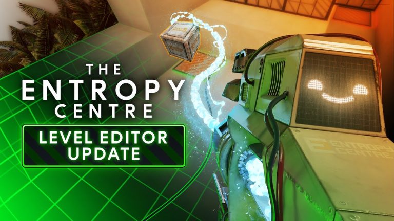 La mise à jour 1.05 d’Entropy Center ajoute un éditeur de niveau ce 30 mars