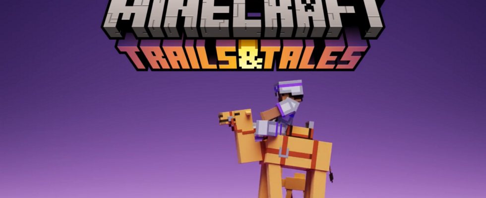 La mise à jour remplie de chameaux de Minecraft a enfin un nom : Trails And Tales