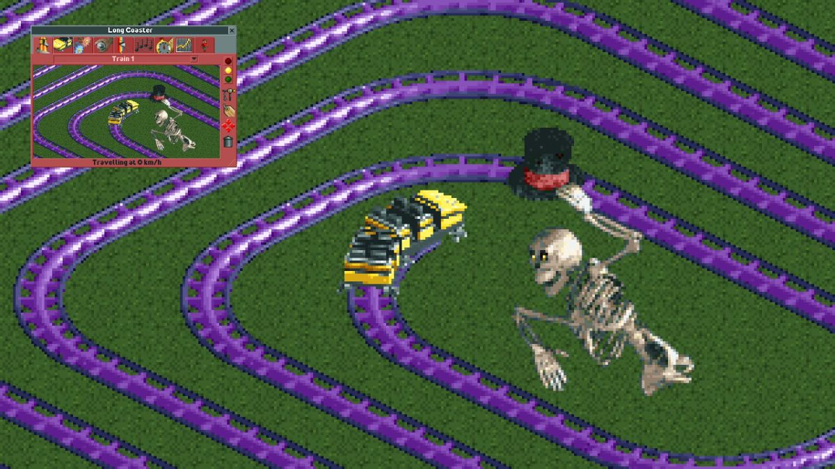 La piste RollerCoaster Tycoon 2 prend plus de temps à terminer que l'univers n'existera
