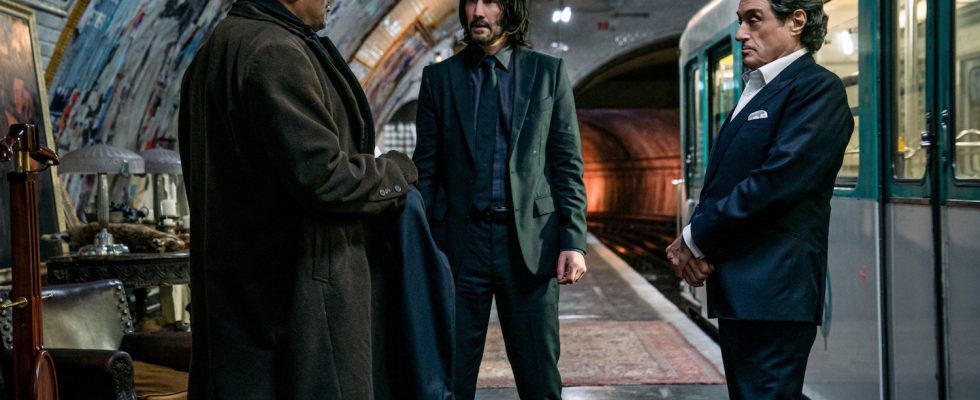 John Wick: Chapter 4 with Ian McShane in Paris