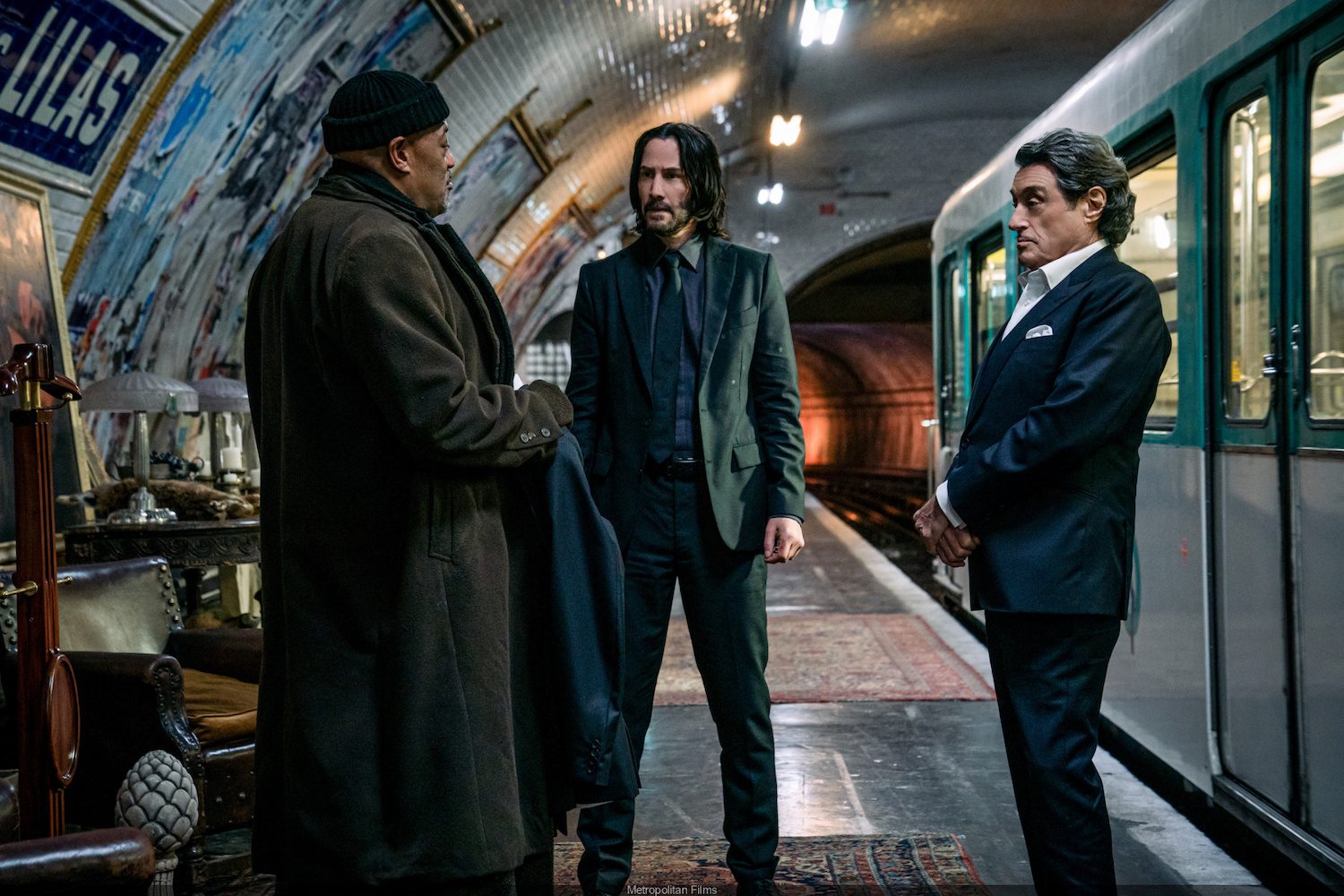 John Wick: Chapter 4 with Ian McShane in Paris