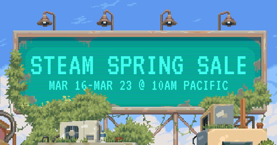 La vente Steam Spring a commencé
