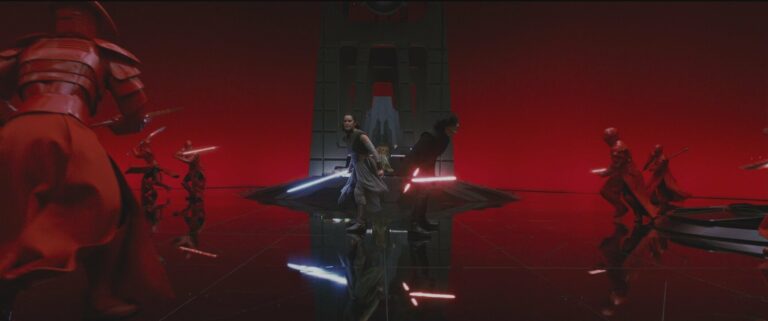 Star Wars: The Last Jedi Throne Room Scene