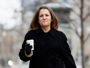 Chrystia Freeland, ministre des Finances.