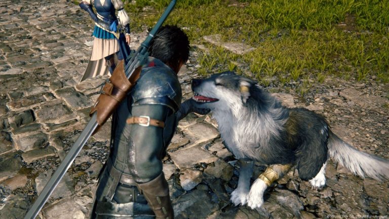 Le chien de Final Fantasy 16 peut faire des flips malades pour envoyer les ennemis au ciel