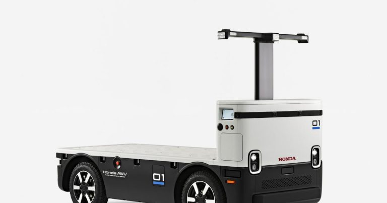 Le dernier robot autonome de Honda est conçu pour emballer des objets sur les chantiers de construction