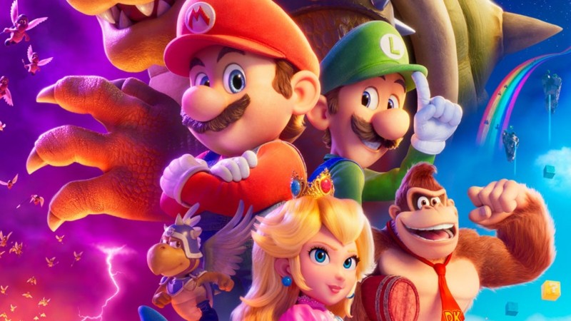 Le film Super Mario Bros. sort deux jours plus tôt
