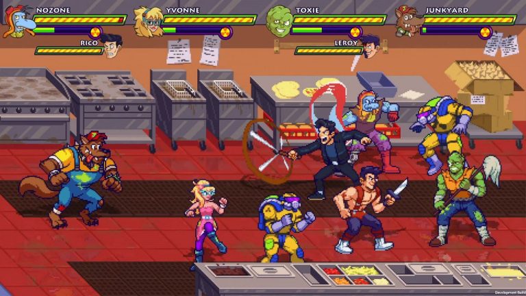 Le jeu beat'em up Toxic Crusaders annoncé sur Switch
