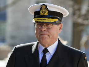 Le vice-amiral maintenant à la retraite Mark Norman en 2019. 