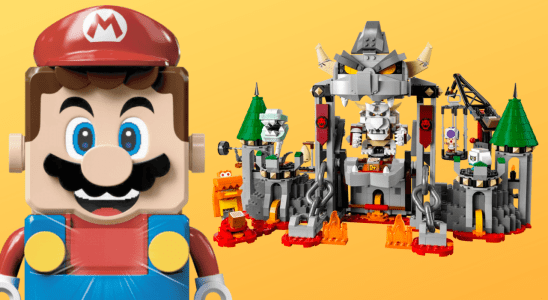 Le nouveau château de LEGO Super Mario Dry Bowser dévoilé