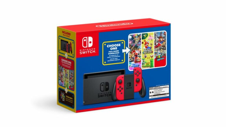 L’édition Mario Nintendo Switch est réelle et elle est sortie le MAR10 Day