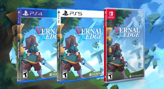 L'édition physique Vernal Edge annoncée pour PS5, PS4 et Switch