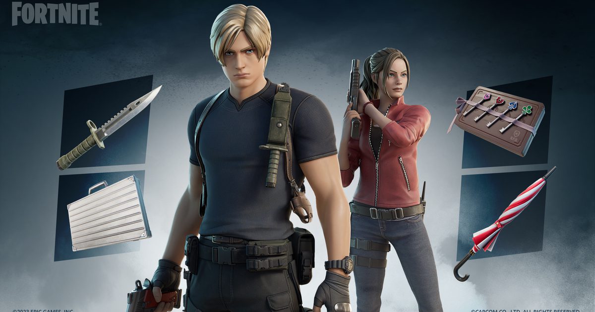 Leon de Resident Evil 4 arrive à Fortnite, mais sans sa veste élégante
