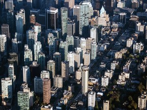 Bâtiments commerciaux et résidentiels à Vancouver.