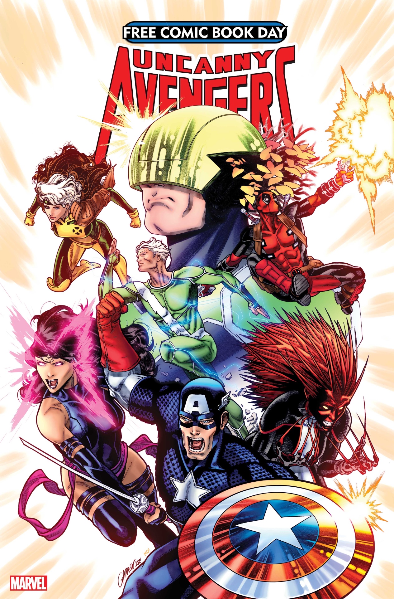 Couverture FCBD Uncanny Avengers #1