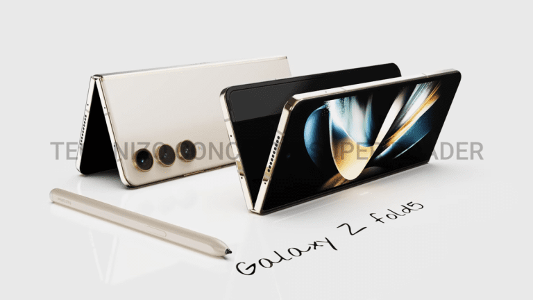 Les rendus du Samsung Galaxy Z Fold 5 viennent de révéler un grand changement de conception