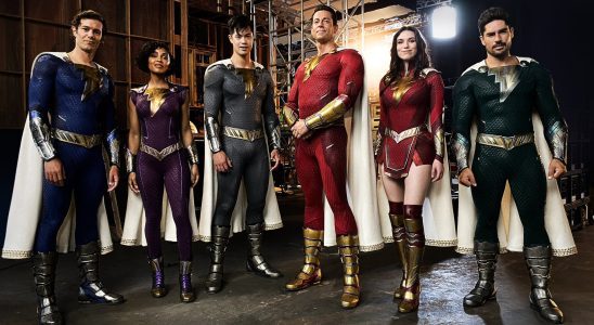 New Costumes of Shazam 2 Cast