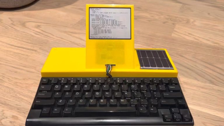 L’ordinateur portable PotatoP vise deux ans d’autonomie