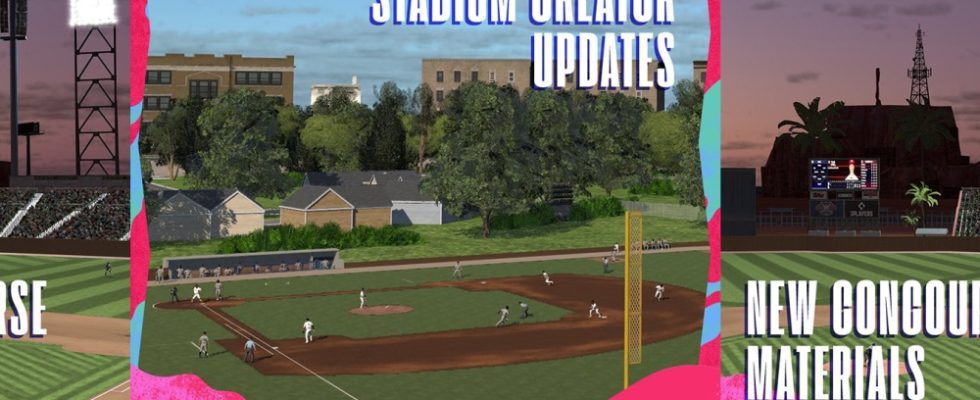 MLB The Show 23 apporte de nouvelles mises à jour du créateur de stade