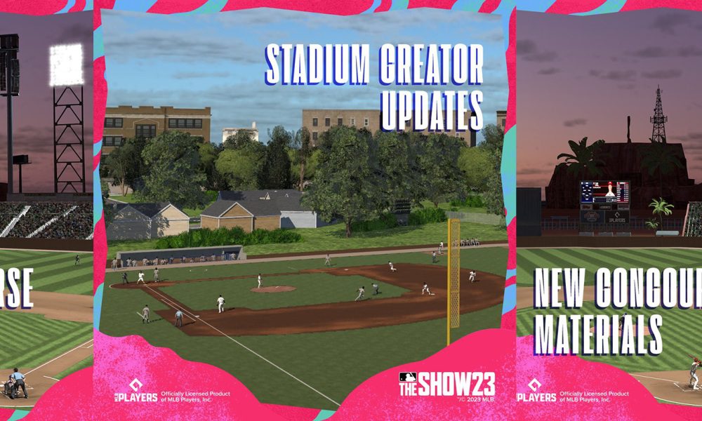 MLB The Show 23 apporte de nouvelles mises à jour du créateur de stade
